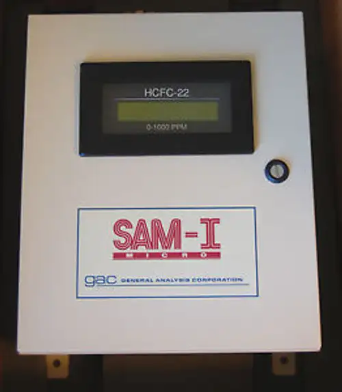General Analysis Corp Sam-I Sam-1 Hvac Refrigerant Monitor Ppm-Hcfc -