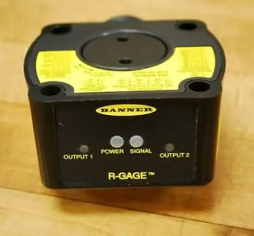 Banner Qt50Rafq-Us R-Gage Radar-Based Adjustable Field Sensor -
