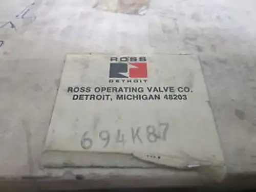 Ross 694K87 Hand Valve Serv Kit