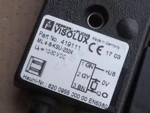 P+F P+F Visolux Ml4-8-Ksu-2324 140602 Xhgj20