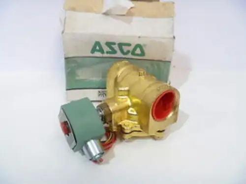 1-1/2 Asco Red Hat Ii 8210G032 2W No Threaded Solenoid Valve 120/60