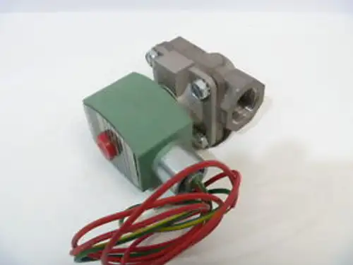 Asco 8210G088 2W NC 316SS 120/60 válvula solenoide roscada 3/4