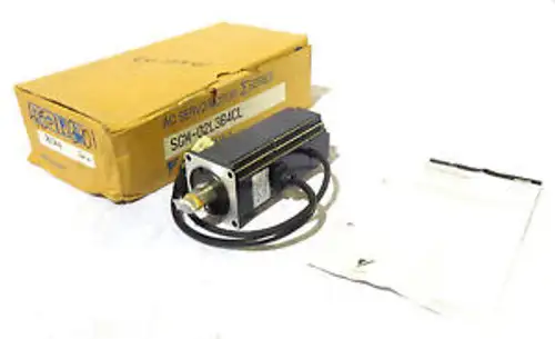Yaskawa Sgm-02L3B4Cl Ac Servo Motor 200W 100V 2.7A