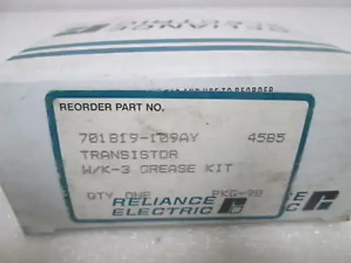 Reliance 701819-109Ay Di Ode Bridge Transistor