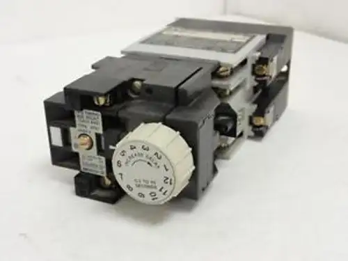 145556 Old-Stock Square D 8501-Xo40-Xte 1 Timing Relay Assy 20A 600Vac Coil:12