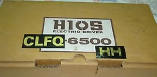 Hios Clfq-6500Hh Electric Driver Robotic Clfq-6500