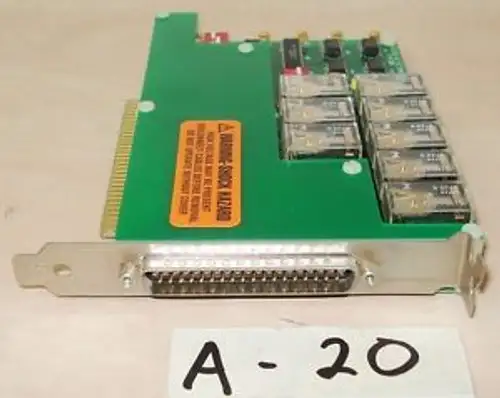 Keithley Pdiso-8 Pc7082 8通道8繼電器隔離數位I/O介面板