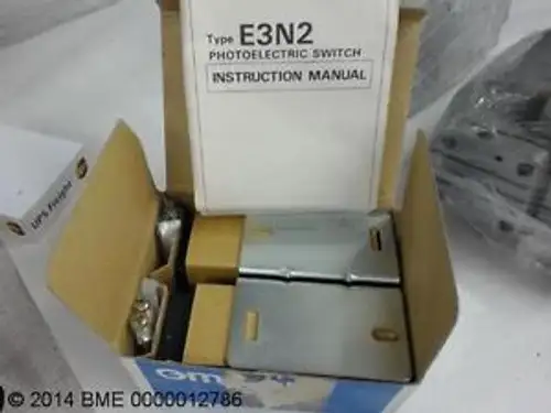 Omron E3N2-50B44-Vs Photo Electriic Switch---10 To 30 Vdc