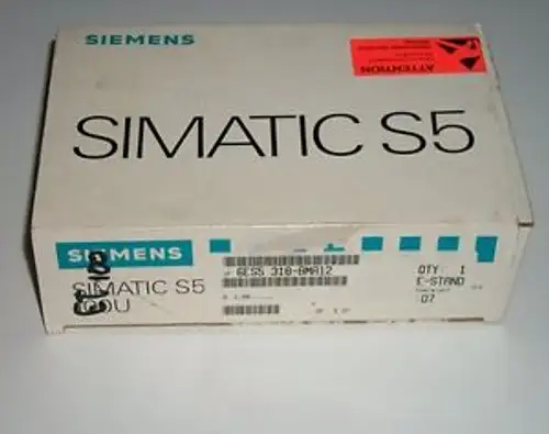 Siemens Simatic S5 6Es5-318-8Ma12 6Es5318-8Ma12