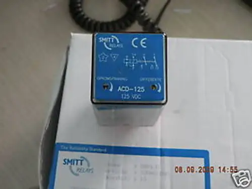 6 Mors Smitt Relays Acd-125 125Vdc-6Pcs In B