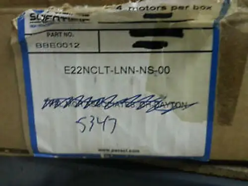 Pacific Scientific E22Nclt-Lnn-Ns-00 Servo Motor