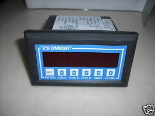 Omega Dp-F78-A 110V Flow Control Batch Rate Meter