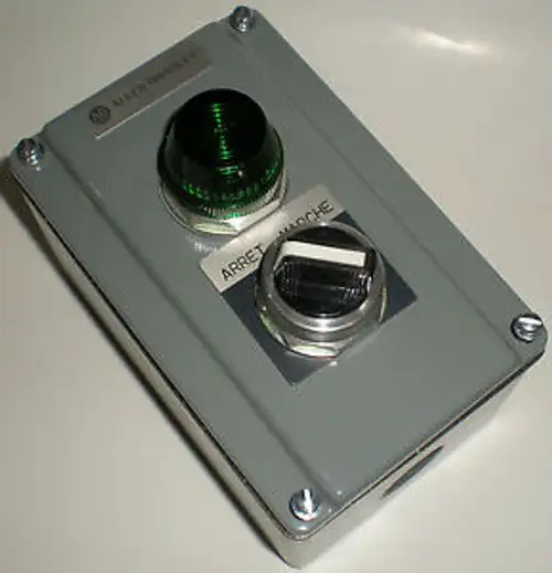 Electrical Enclosure 800T-2Tw-41639 Allen Bradley Pilot Light Q10G Selector H2A