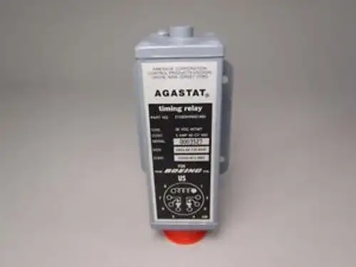 1 Agastat Timing Relay 10-21455-5 36 Vdc Intmt 3 Amp 60 Cy Ind 2122Dhingc460