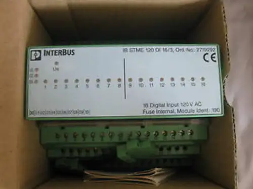 Modulo Interbus Phoenix Contact Ib-Stme-120-Di-16/3