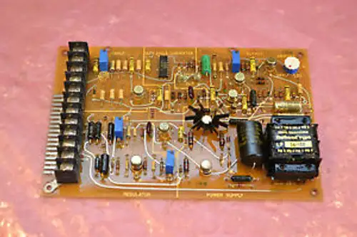 Abb Fisher & Porter Circuit Board Card 686B387U02 686B387 U02 686B387-U02