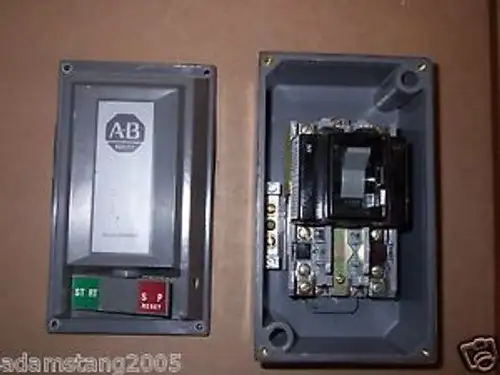 Allen Bradley 609-Xcx Ser.J 1P Nema 4X Manual Starter Switch Single Phase