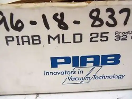 Piab Mld25 Vacuum Pump