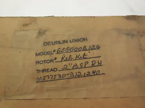 Deublin 655-000B-124 Umbausatz für Drehdurchführung 655000B124