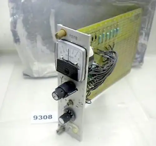 9308 Reliance Tester Card Voltmeter 0-51811-1