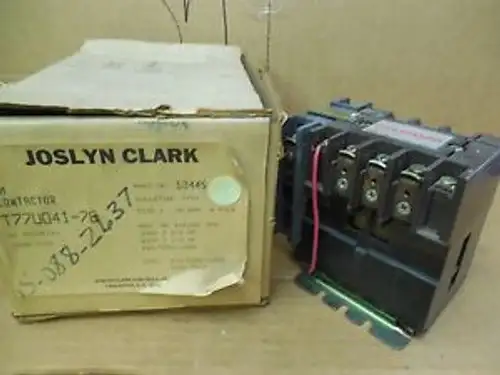 Joslyn Clark T77U041-76 T77U04176 120V Ac Magnetic Relay