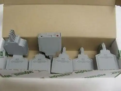 8 Wago 286-906 Switching Relay Module 24Vdc