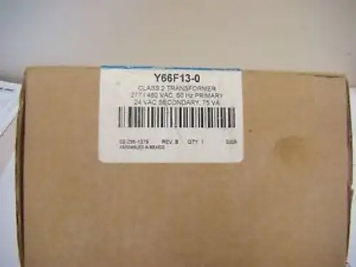 Johnson Controls Y66F13-0 75 VA Transformer