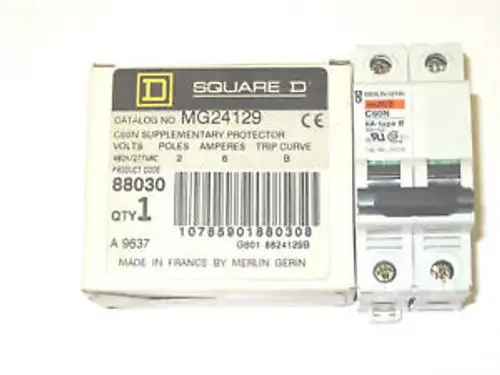 MG24129 2P C60N QUADRAT D MERLIN GERIN MULTI 9 24129