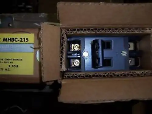 New SQUARE D MHBC-215 MHBC215 2 POLE 15 AMP BREAKER
