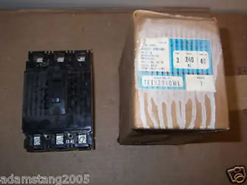 Neu GE TE1 TE132040wl 40 Amp 240v 3 poliger Schutzschalter TE132040