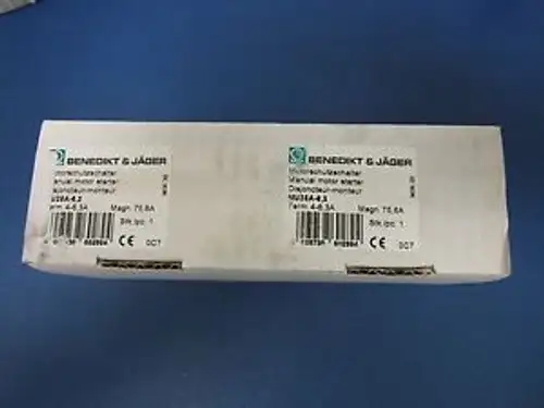 MU25A-6 3 STARTMOTOR 4 BIS 6,3A 220V bis 690V