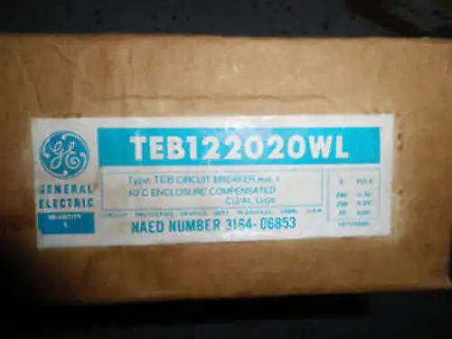 GE TEB122020WL 20AMP 回路遮断器