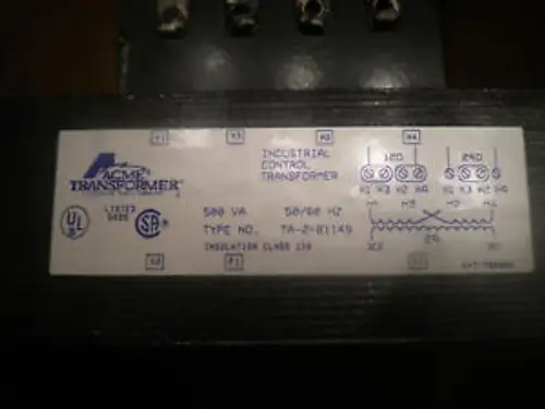 TA-2-81149 Acme Transformator 0.50KVA