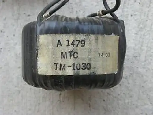 Neu A 1479 A1479 MTC TM-1030 Ringkerntransformator 13J56