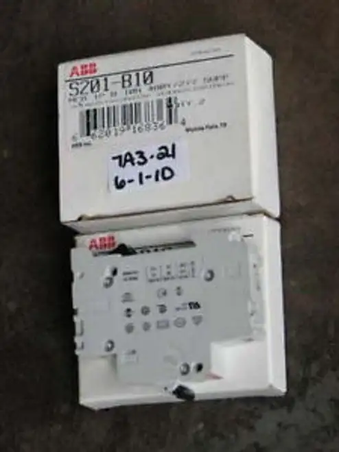 ABB S201-B10 1P 10 AMP 480Y/277 CIRCUIT PROTECTOR
