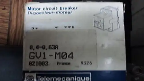Telemecanique GV1-M04 motorový jistič