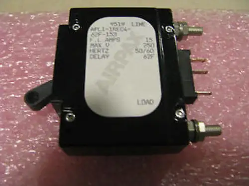 Interruptor automático Airpax Apl1-1Rec4-62F-153 Nsn: 5925-01-388-6940