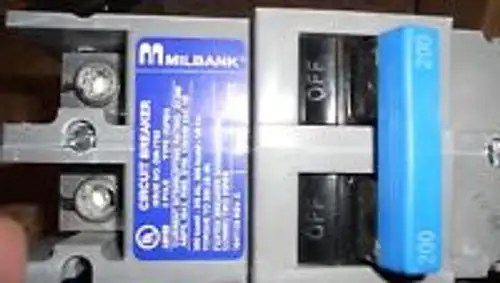 Milbank Leistungsschalter Typ: Uqfbh #Dw-7792