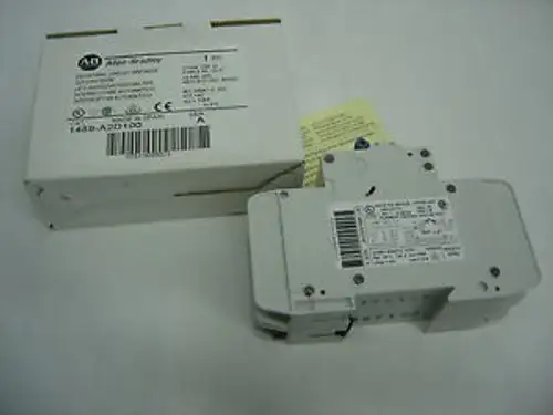 Allen Bradley 1489-A2D100 2 Pole 10A Series A Industrial Circuit Breaker