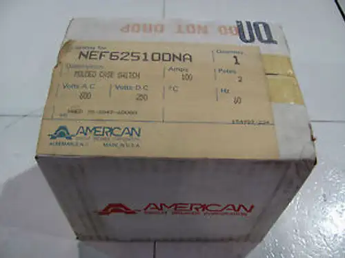 NEF625100NA IN Amerikanisch / FPE Federal Pacific Nicht Auto