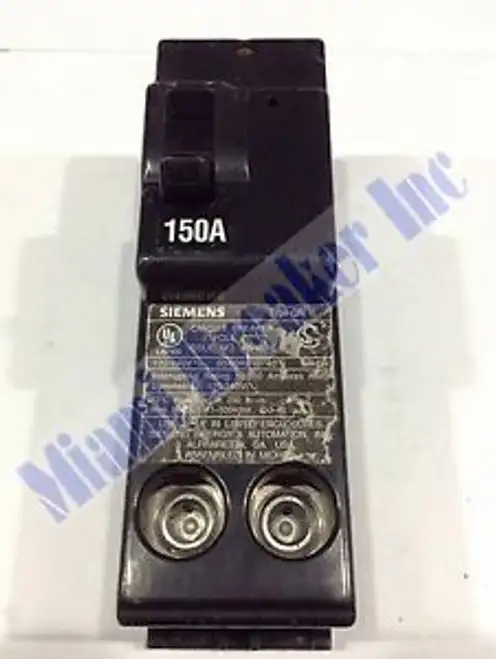 Qn2150 Siemens Type Qn Circuit Breaker 2 Pole 150 Amp 240V