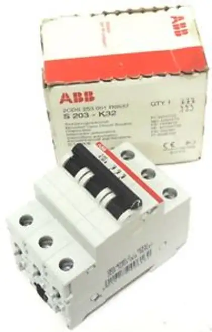 Abb S203-K32 2Cds 253 001 R0537 Moulded Case Circuit Breaker