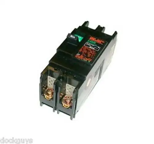 New 30 Amp Fuji Electric Circuit Breaker 500 Vac Model Ea52B-30