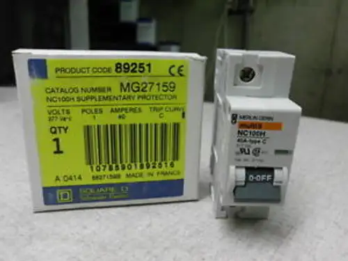 Merlin Gerin Kat. # 27159 Nnb Multi 9 Nc100H 40A-Typ C Leistungsschalter 27159