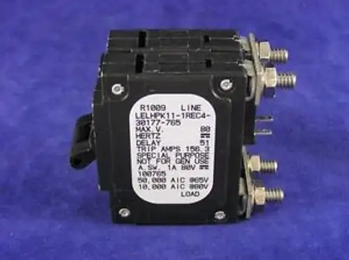 Airpax 125 Amp Dc Bolt In Breaker Lelhpk11-1Rec4-30177-765