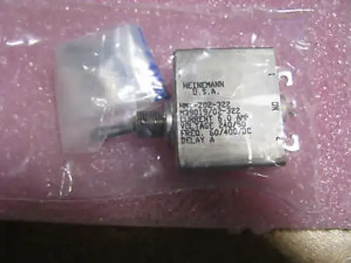 Heinemann Circuit Breaker M39019/02-322 Nsn: 5925-01-157-4609 Hm1-Z02-322