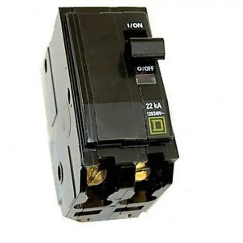 Qo2110Vh In - Square D 22K Aic Circuit Breaker -