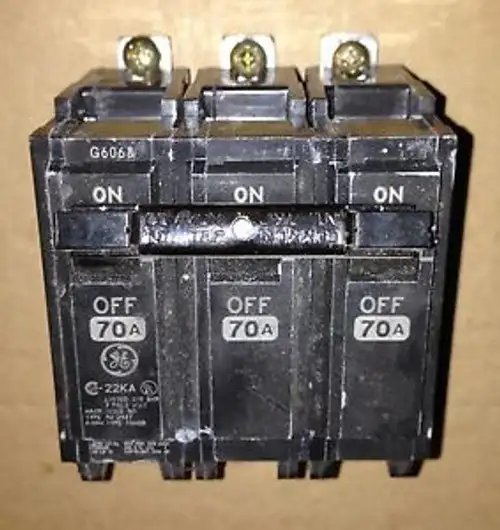 Neu Ge 3P 70 Amp #Thhqb32070 Leistungsschalter 22K Hic Aic