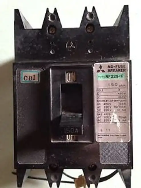 Mitsubishi Nf225-C 150 Amp No-Fuse Breaker