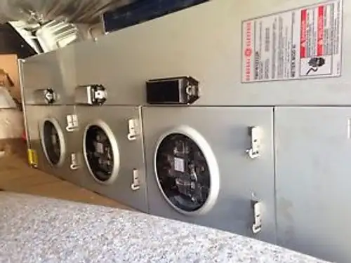 GE TMPR12322R 3 Gang Elektrizitätszähler ohne Reserve
